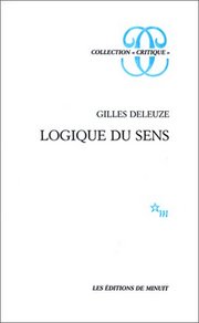 logique du sens